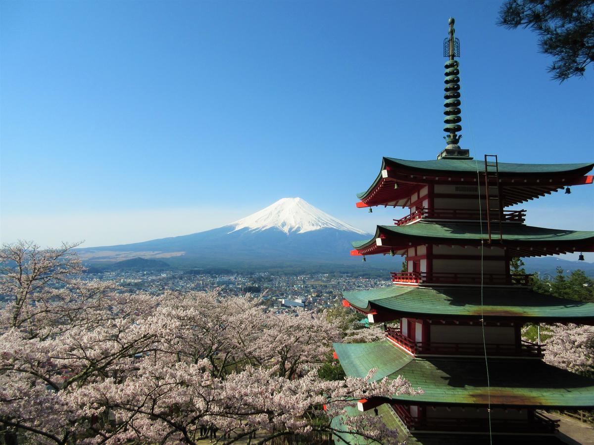 富士山結アパートメント Fujiyoshida Bagian luar foto