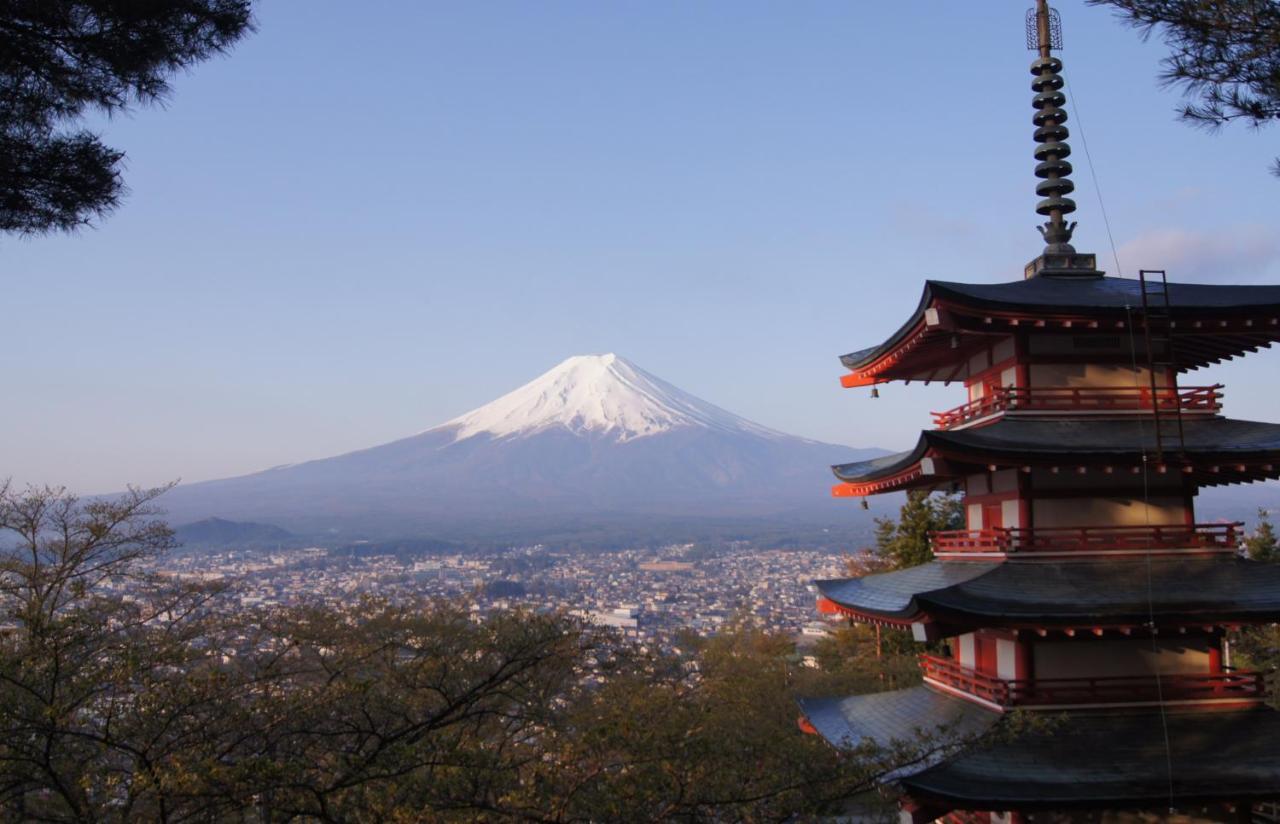 富士山結アパートメント Fujiyoshida Bagian luar foto